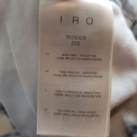 IRO Rosier Bleach Blue Skirt - Picture 15 of 15